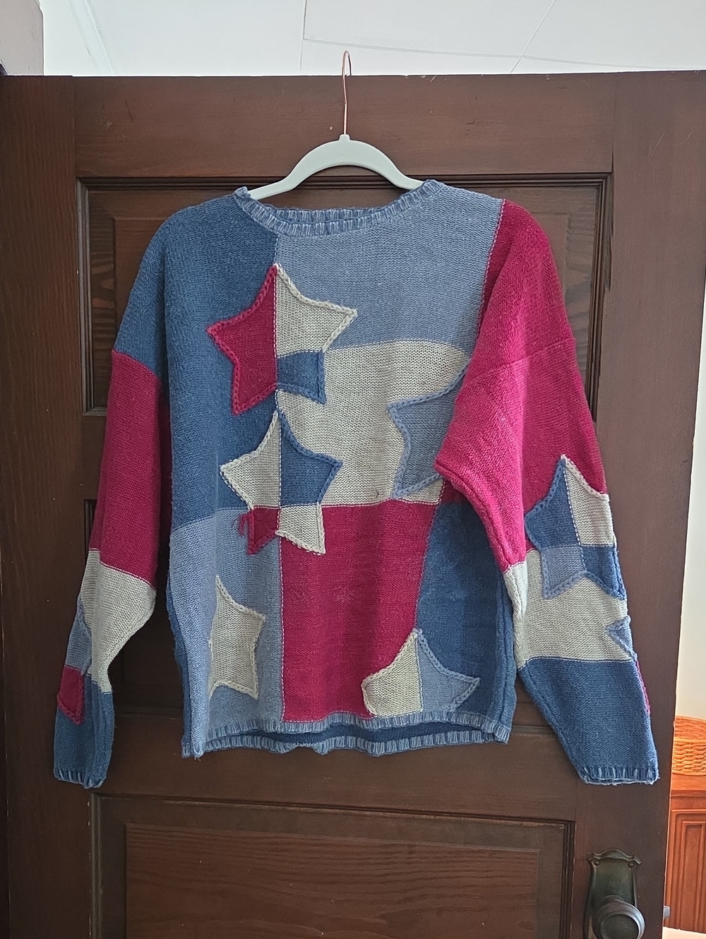 Patchwork Star Sweater